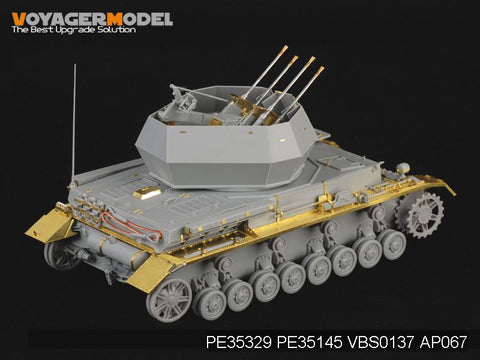 Voyager Model PE35329 1/35 WWII German 20mm Flakpanzer IV "Wirbelwind" (Dragon 6540)