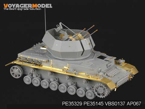 Voyager Model PE35329 1/35 WWII German 20mm Flakpanzer IV "Wirbelwind" (Dragon 6540)