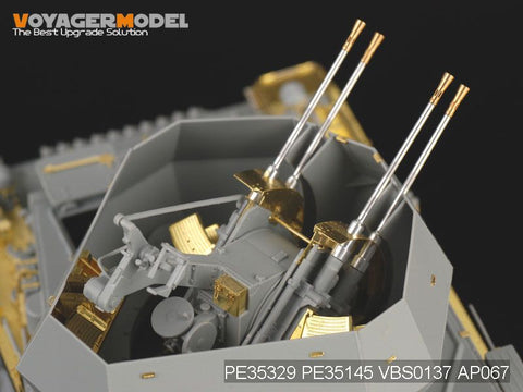 Voyager Model PE35329 1/35 WWII German 20mm Flakpanzer IV "Wirbelwind" (Dragon 6540)