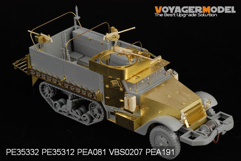 Voyager Model PE35332 1/35 WWII US M3A1 Half-track (Dragon 6332)