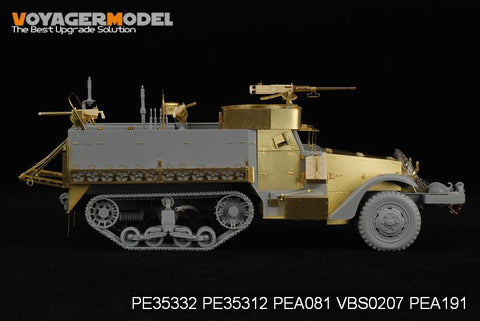 Voyager Model PE35332 1/35 WWII US M3A1 Half-track (Dragon 6332)