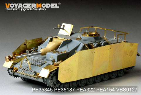 Voyager Model PE35345 1/35 WWII German StuG IV Early Production (Dragon 6540)