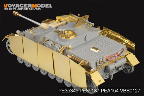 Voyager Model PE35345 1/35 WWII German StuG IV Early Production (Dragon 6540)
