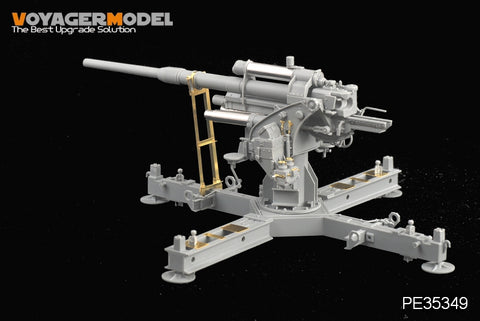 Voyager Model PE35349 1/35 WWII German 88mm FlaK 37 Simplified Gun Carriage (Dragon 6523)