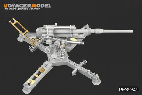 Voyager Model PE35349 1/35 WWII German 88mm FlaK 37 Simplified Gun Carriage (Dragon 6523)
