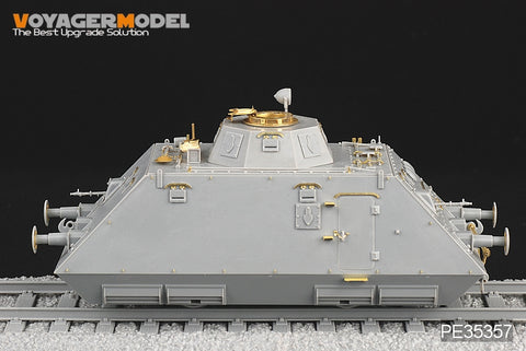 Voyager Model PE35357 1/35 WWII German Armored Train (3-in-1) (Dragon 6071, 6072, 6073)