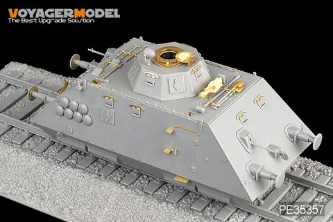 Voyager Model PE35357 1/35 WWII German Armored Train (3-in-1) (Dragon 6071, 6072, 6073)