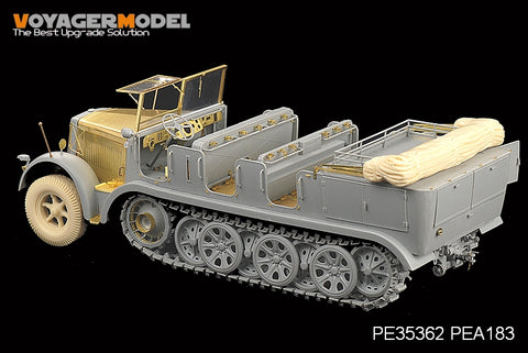 Voyager Model PE35362 1/35 WWII German Sd.Kfz.7 8t Half-track Early Production (Dragon 6466)