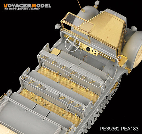 Voyager Model PE35362 1/35 WWII German Sd.Kfz.7 8t Half-track Early Production (Dragon 6466)