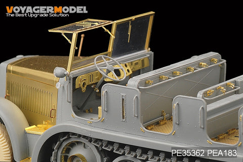 Voyager Model PE35362 1/35 WWII German Sd.Kfz.7 8t Half-track Early Production (Dragon 6466)