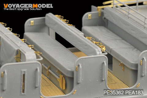 Voyager Model PE35362 1/35 WWII German Sd.Kfz.7 8t Half-track Early Production (Dragon 6466)