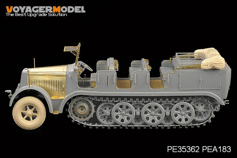 Voyager Model PE35362 1/35 WWII German Sd.Kfz.7 8t Half-track Early Production (Dragon 6466)