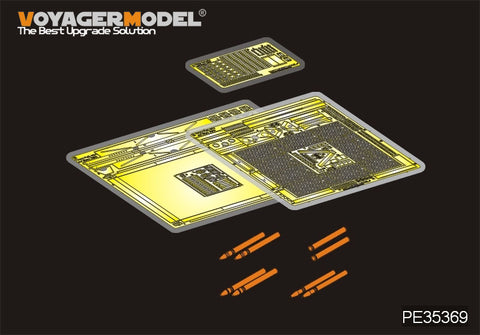 Voyager Model PE35369 1/35 WWII German Steyr RSO Cargo Bed with 75mm Pak 40/4 (Shells Included) (for Dragon 6640)