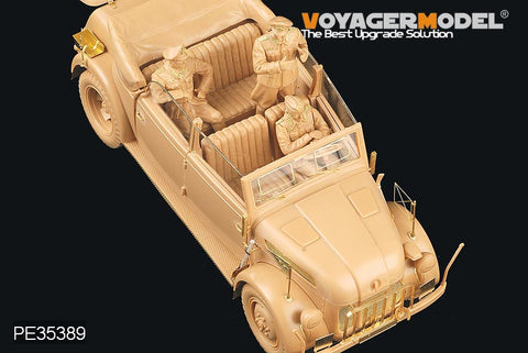 Voyager Model PE35389 1/35 WWII German Steyr 1500A Command Car (Tamiya 35235)