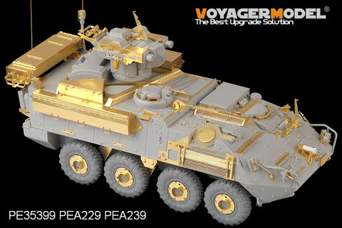 Voyager Model PE35399 1/35 Modern Canadian Army LAV-III TUA (TOW Under Armour) with Smoke Dischargers (Trumpeter 01588)