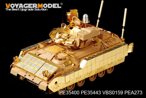 Voyager Model PE35400 1/35 Modern US M2A3 Bradley Infantry Fighting Vehicle - Iraq Version Basic Set (Tamiya 35264)