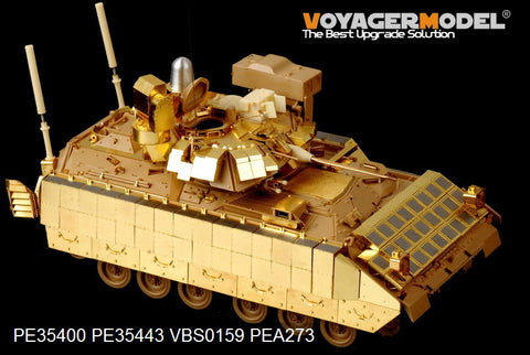 Voyager Model PE35400 1/35 Modern US M2A3 Bradley Infantry Fighting Vehicle - Iraq Version Basic Set (Tamiya 35264)