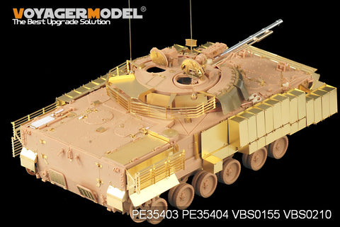 Voyager Model PE35403 1/35 Modern Russian BMP-3 Infantry Fighting Vehicle with Slat Armor (Trumpeter 00365)