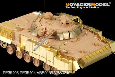 Voyager Model PE35403 1/35 Modern Russian BMP-3 Infantry Fighting Vehicle with Slat Armor (Trumpeter 00365)