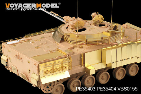 Voyager Model PE35403 1/35 Modern Russian BMP-3 Infantry Fighting Vehicle with Slat Armor (Trumpeter 00365)