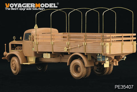 Voyager Model PE35407 1/35 WWII German Mercedes-Benz L4500A Truck (Zvezda 3596)