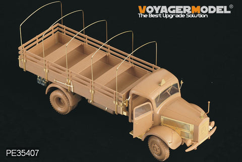 Voyager Model PE35407 1/35 WWII German Mercedes-Benz L4500A Truck (Zvezda 3596)