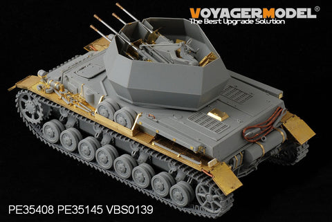 Voyager Model PE35408 1/35 WWII German Panzer IV Ausf. G / 20mm Flakpanzer IV "Wirbelwind" (Dragon 6342)