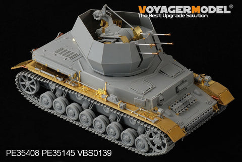 Voyager Model PE35408 1/35 WWII German Panzer IV Ausf. G / 20mm Flakpanzer IV "Wirbelwind" (Dragon 6342)