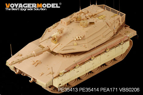Voyager Model PE35413 1/35 Modern Merkava Mk.IV LIC Main Battle Tank with Chain Armor (Academy 13227)