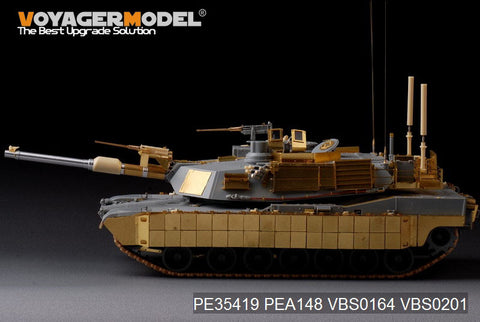 Voyager Model PE35419 1/35 Modern US M1A2 TUSK II Abrams Basic Photo-Etched Set (for Dragon 3536)