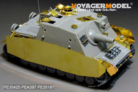 Voyager Model PE35425 1/35 WWII German Sturmpanzer Brummbär Late Model Basic Photo-Etched Set (for Dragon 6026/6081/9117)
