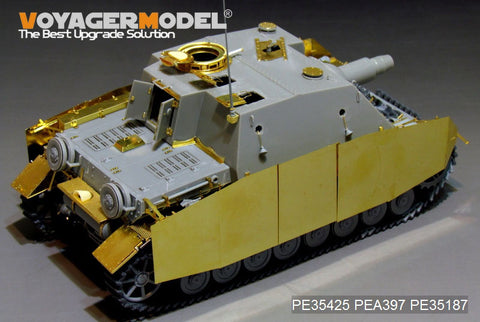 Voyager Model PE35425 1/35 WWII German Sturmpanzer Brummbär Late Model Basic Photo-Etched Set (for Dragon 6026/6081/9117)