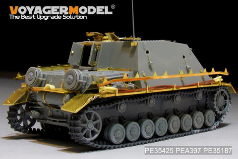 Voyager Model PE35425 1/35 WWII German Sturmpanzer Brummbär Late Model Basic Photo-Etched Set (for Dragon 6026/6081/9117)
