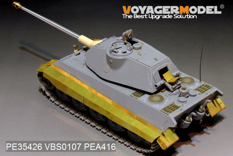 Voyager Model PE35426 1/35 WWII German King Tiger (Porsche Turret) V1 (for Takom 2096)
