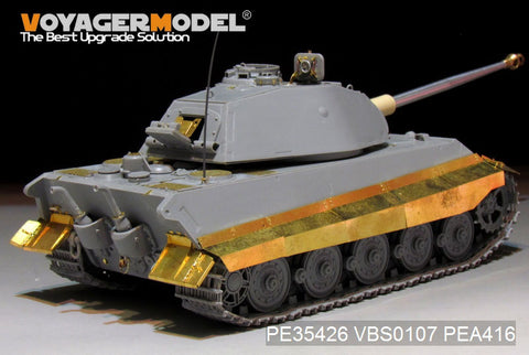 Voyager Model PE35426 1/35 WWII German King Tiger (Porsche Turret) V1 (for Takom 2096)