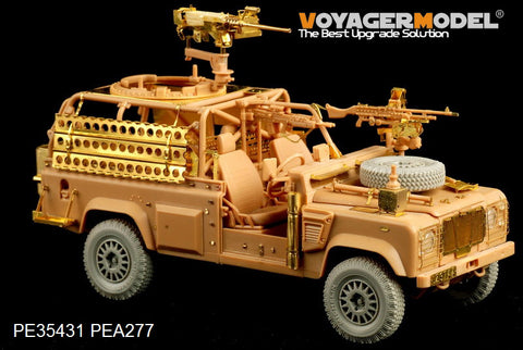 Voyager Model PE35431 1/35 Modern British Defender XD "Wolf" Special Forces Version (HobbyBoss 82446)