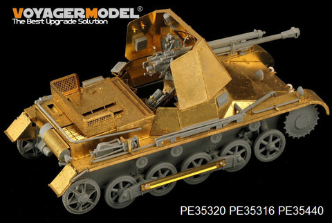 Voyager Model PE35440 1/35 WWII German Panzerjäger I 47mm Anti-Tank Self-Propelled Gun (Early Version) Basic Set (Dragon 6230)