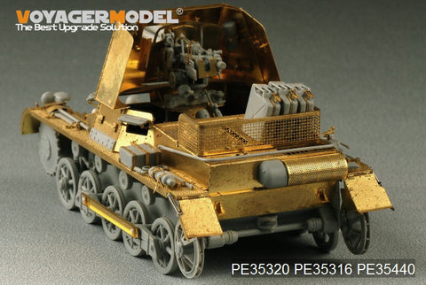 Voyager Model PE35440 1/35 WWII German Panzerjäger I 47mm Anti-Tank Self-Propelled Gun (Early Version) Basic Set (Dragon 6230)