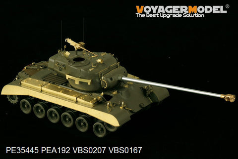 Voyager Model PE35445 1/35 WWII US M26 Pershing Basic Photo-Etched Set (for Tamiya 35319)