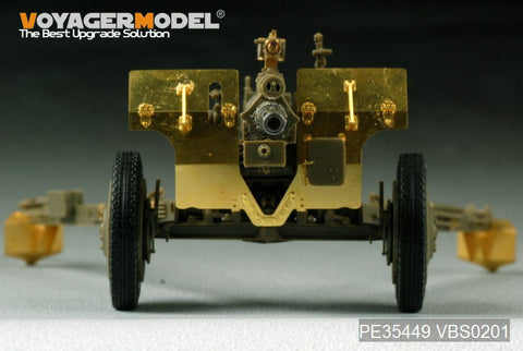 Voyager Model PE35449 1/35 WWII US 3-inch M5 Anti-Tank Gun / M1 105mm Howitzer with M2A1 Carriage 2-in-1 (AFV Club 35S64/35160)