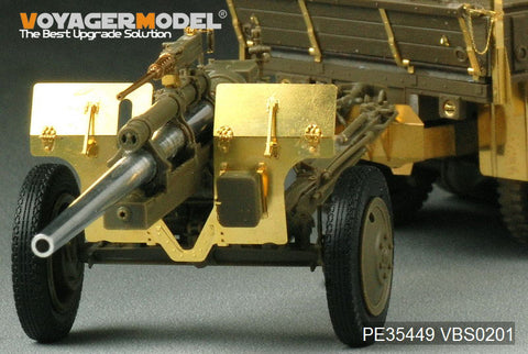 Voyager Model PE35449 1/35 WWII US 3-inch M5 Anti-Tank Gun / M1 105mm Howitzer with M2A1 Carriage 2-in-1 (AFV Club 35S64/35160)