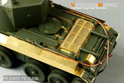 Voyager Model PE35455 1/35 WWII Finnish BT-42 Assault Gun Basic Photo-Etched Set (for Tamiya 35318)