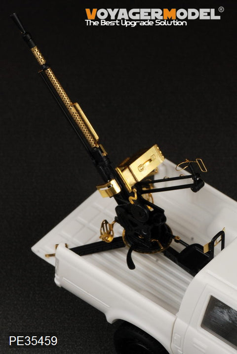 Voyager Model PE35459 1/35 Modern Pickup Truck with ZPU-1 Anti-Aircraft Gun (Meng Model VS-001)