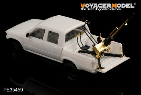 Voyager Model PE35459 1/35 Modern Pickup Truck with ZPU-1 Anti-Aircraft Gun (Meng Model VS-001)