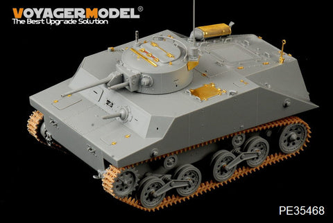 Voyager Model PE35478 1/35 WWII US M24 Chaffee (Early Version) Light Tank Fender Skirts (for Bronco 35069)