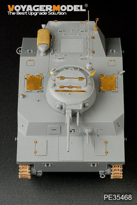 Voyager Model PE35478 1/35 WWII US M24 Chaffee (Early Version) Light Tank Fender Skirts (for Bronco 35069)