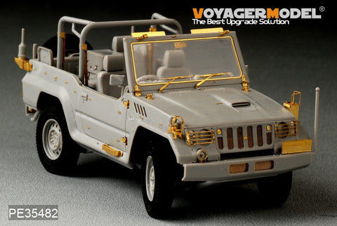 Voyager Model PE35482 1/35 JGSDF Type 73 Light Truck (New Model) Photo-Etched Parts Set (for Monochrome/Trumpeter)