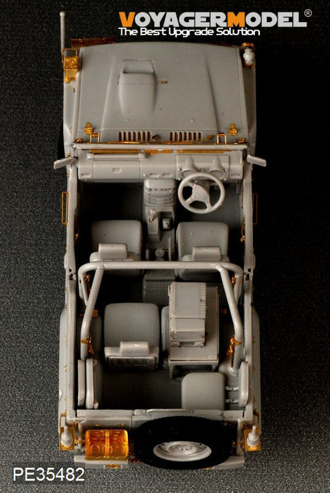 Voyager Model PE35482 1/35 JGSDF Type 73 Light Truck (New Model) Photo-Etched Parts Set (for Monochrome/Trumpeter)