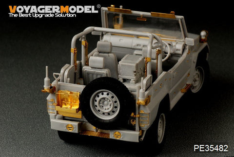 Voyager Model PE35482 1/35 JGSDF Type 73 Light Truck (New Model) Photo-Etched Parts Set (for Monochrome/Trumpeter)