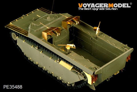 Voyager Model PE35488 1/35 WWII US LVT-4 Water Buffalo Late Version Basic Set (for AFV Club 35198)